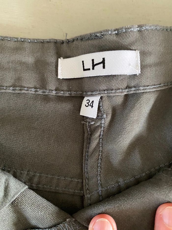 Short La Halle gris taille 34 - photo numéro 7