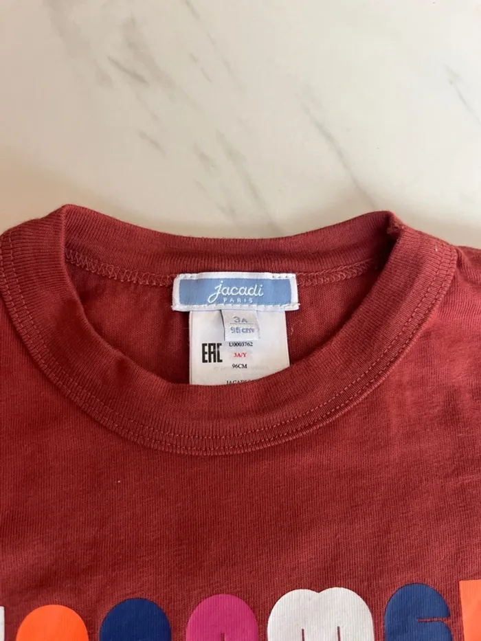 Tee-shirts Jacadi caramel au beurre salé 3 ans - photo numéro 2