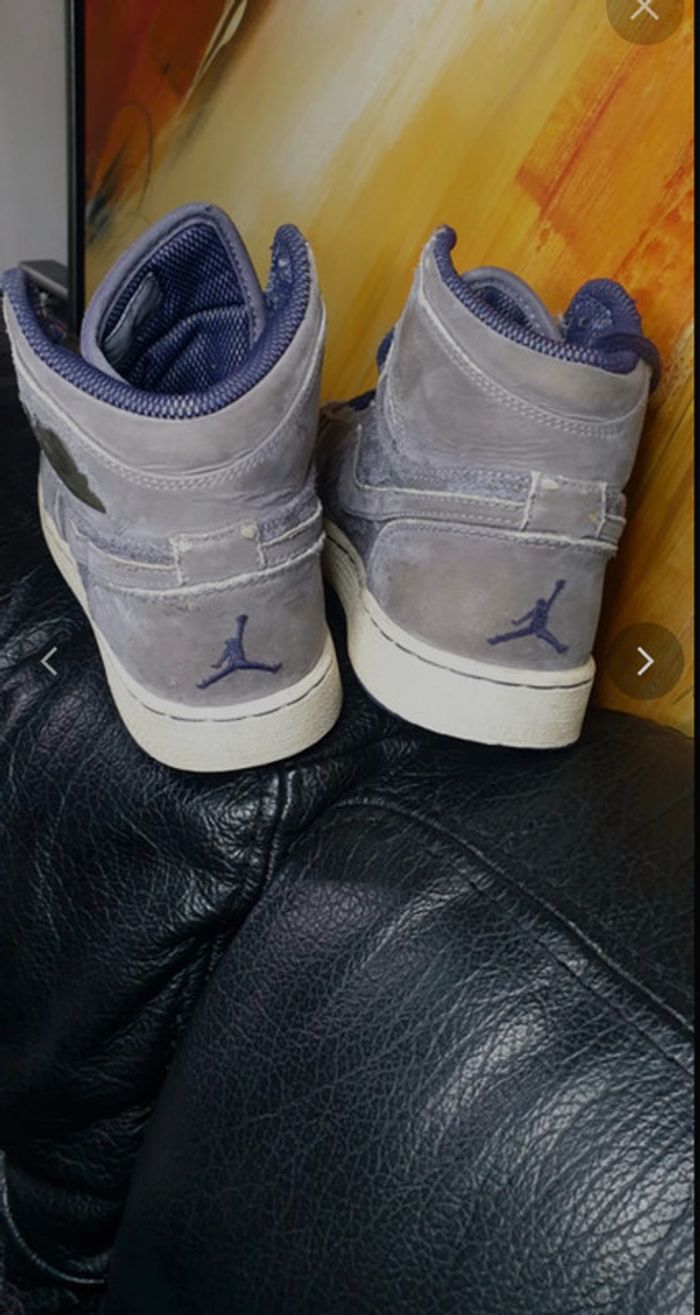 Air Jordan retro mauve et dentelle T37.5 - photo numéro 6