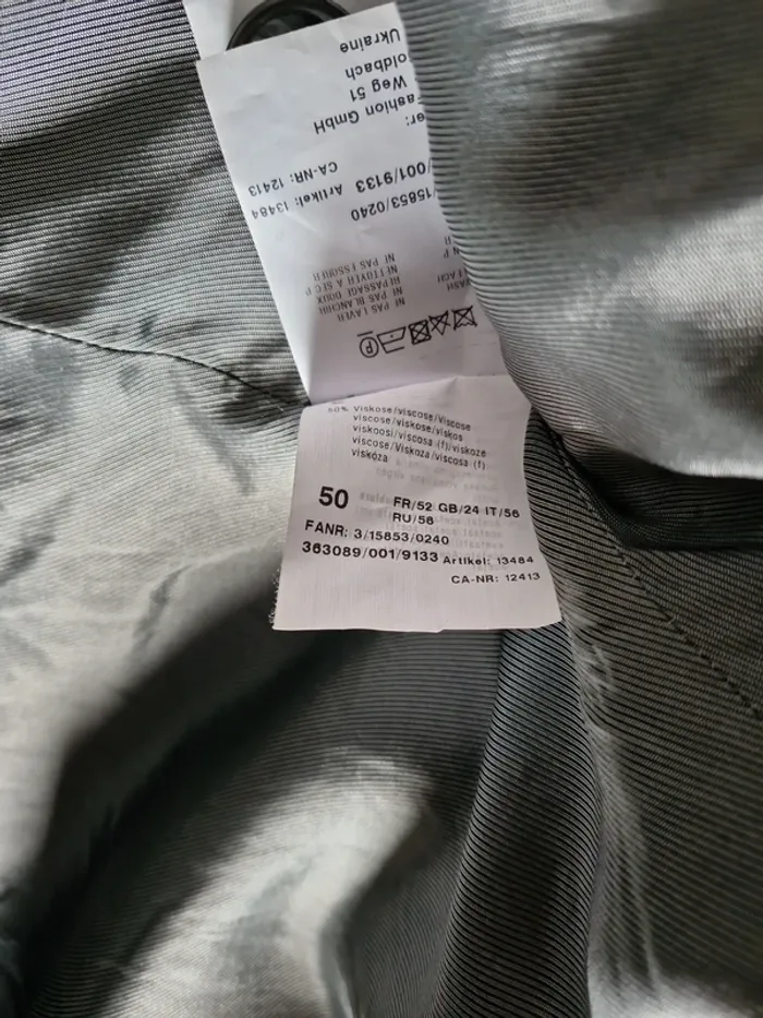 Veste BASLER laine & cachemire – Taille 50 ( 52 FR) - photo numéro 7