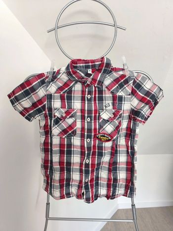 Chemise manches courtes 8 ans