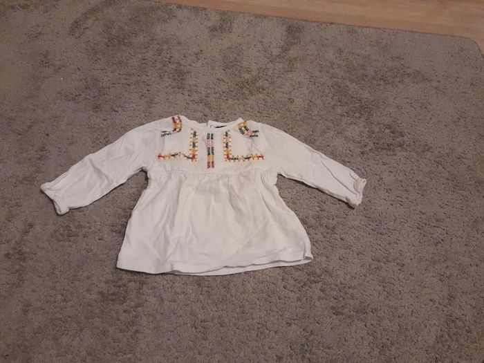 Blouse manches longues 9 mois