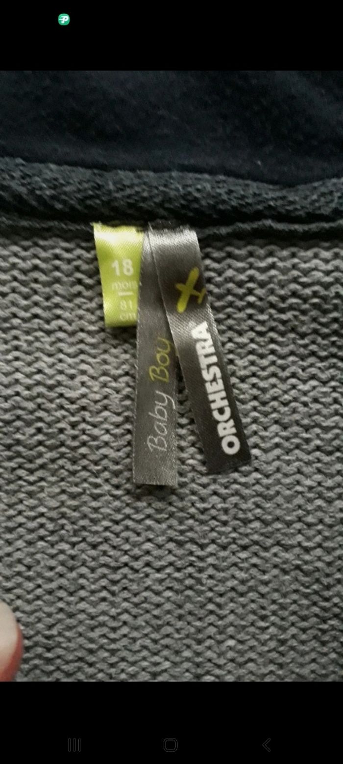 Gilet en laine gris - photo numéro 2