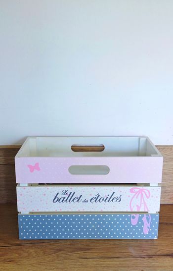 Boîte de rangement bois Le ballet des étoiles