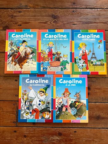 Bords couleurs - Lot de 5 livres bd albums Caroline Pierre Probst damiers