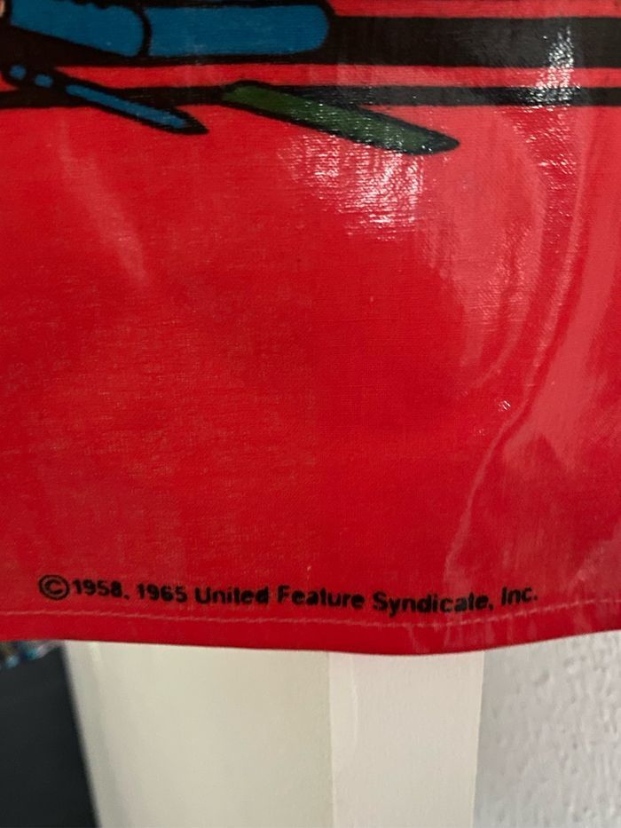 Sari Fabrics tablier Snoopy vintage - photo numéro 2