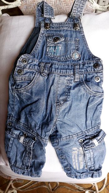 Alphabet salopette jeans 6 mois