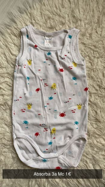 Body absorba 3 ans