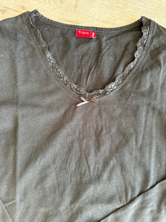TEE shirt tissaia 38/40 femme - photo numéro 2
