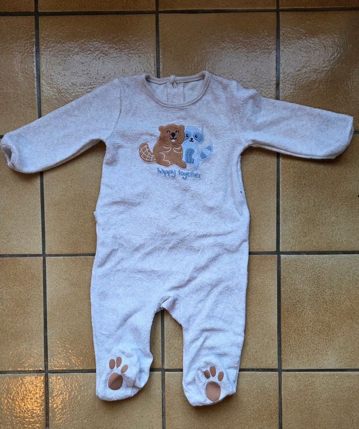 Lot de 2 pyjamas en 6 mois - photo numéro 2