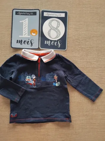 Haut manches longues 18 mois / 80 cm