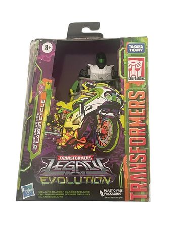 Figurine Transformers Legacy Évolution G2 Universe Laser Cycle Hasbro neuf