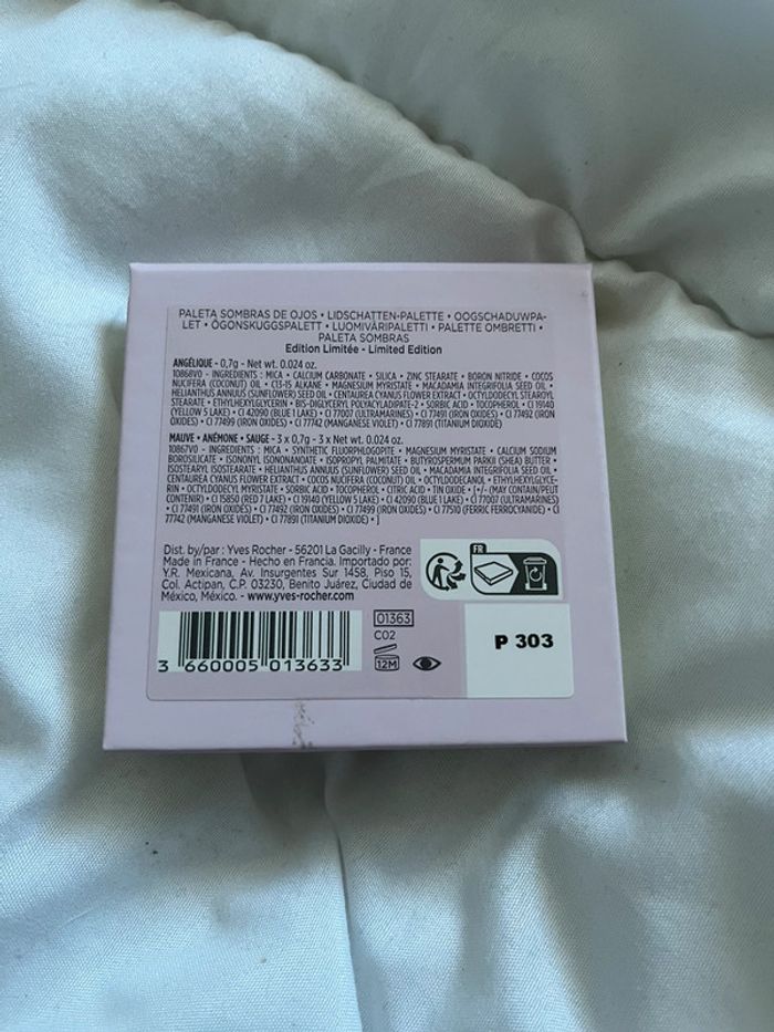 Palette de fard à paupière Yves Rocher édition limitée Fleurs des sentiers - photo numéro 3