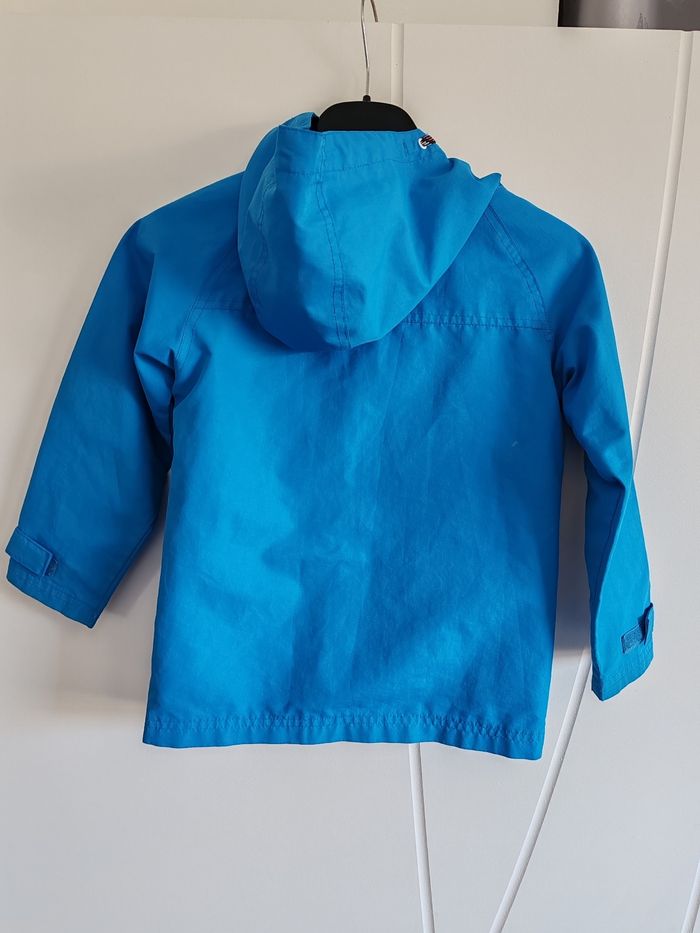 Veste bleue coupe vent - photo numéro 2