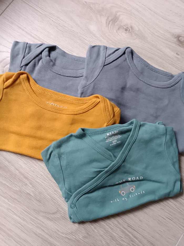 Lot de 4 bodies manches longues