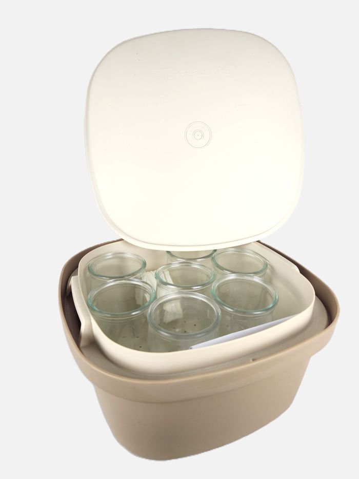 Yaourtière Tupperware Vintage - Multiservice / Passoire - 7 Pots