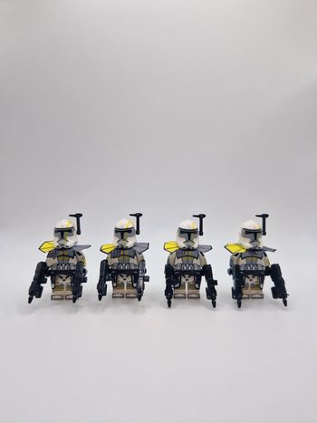 Figurines type lego clones Arc commander Blitz star wars