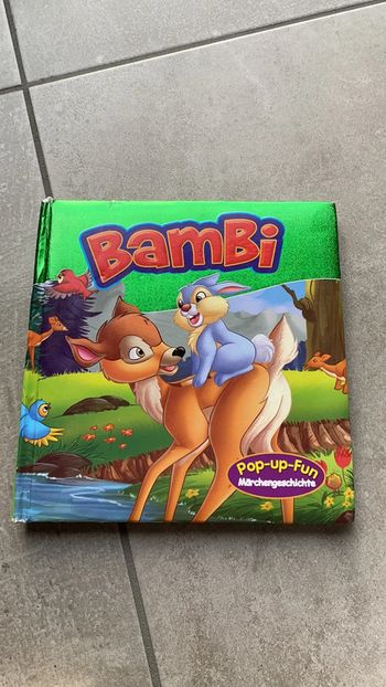 Livre Bambi en allemand