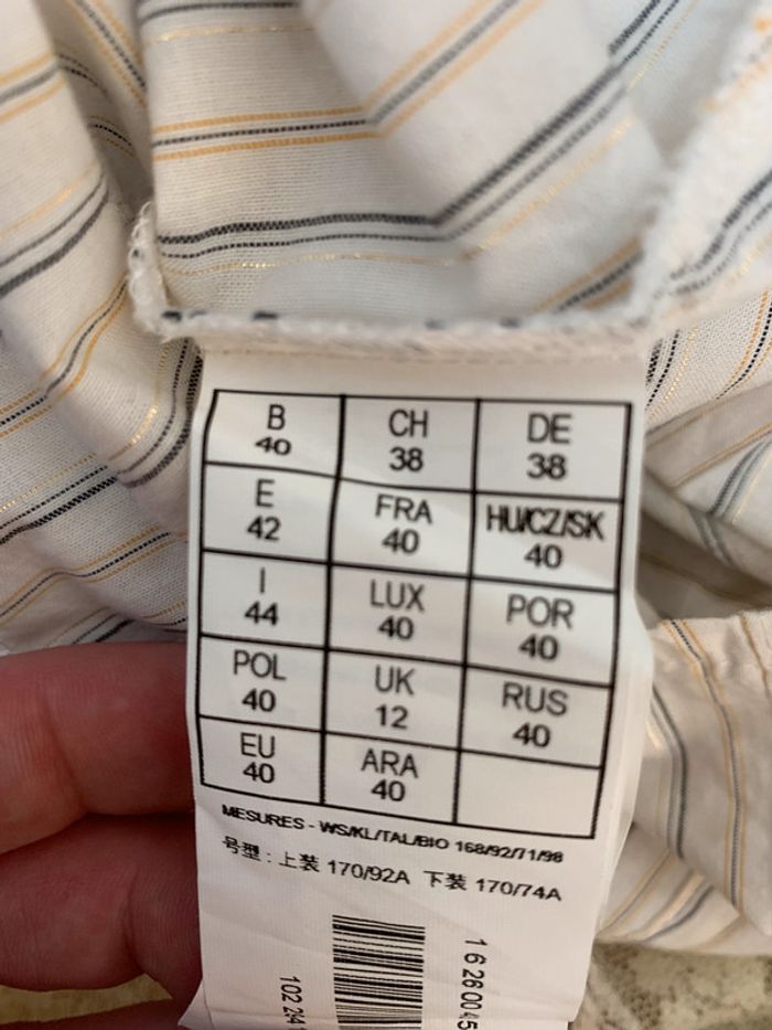 Chemise à manches courtes Promod Taille 40 - photo numéro 4
