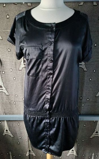 Robe noir à boutons taille 36