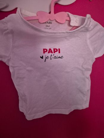 Lot t-shirt papi et mamie