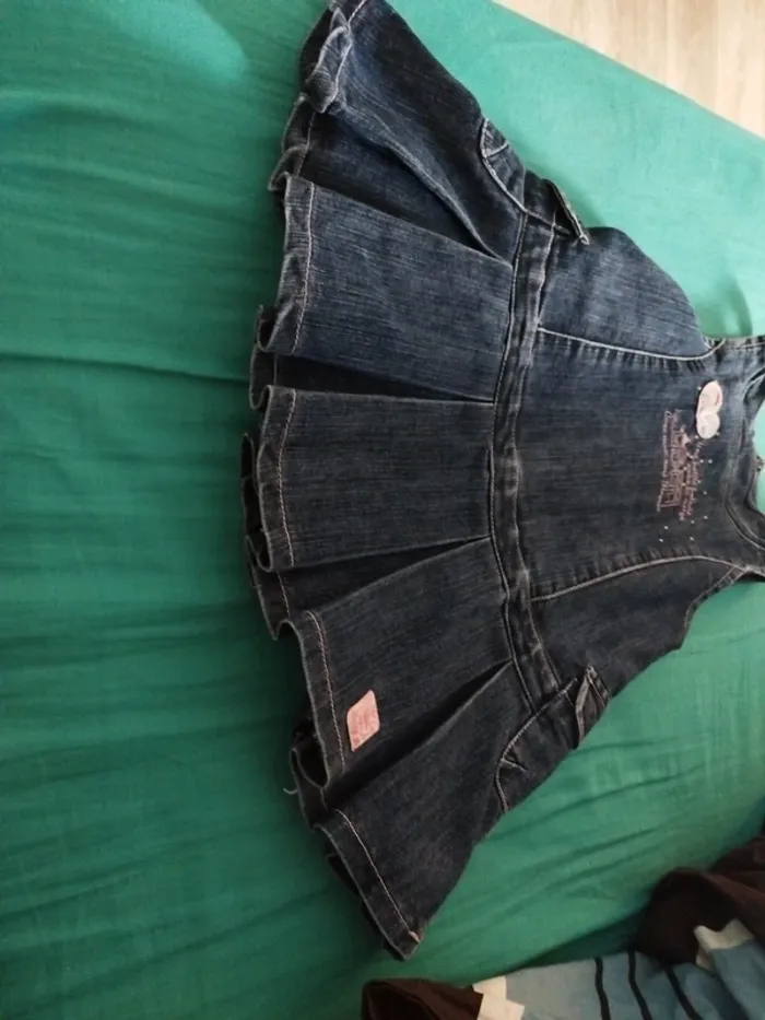 Robe en jean 24 mois - photo numéro 3