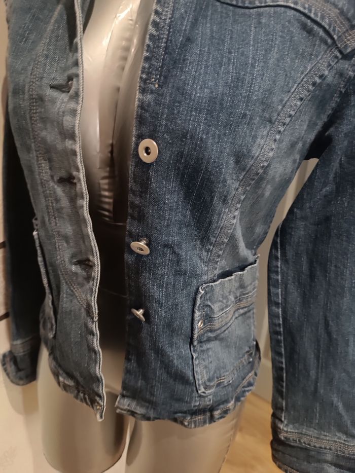 Veste jean femme t 2 - photo numéro 4