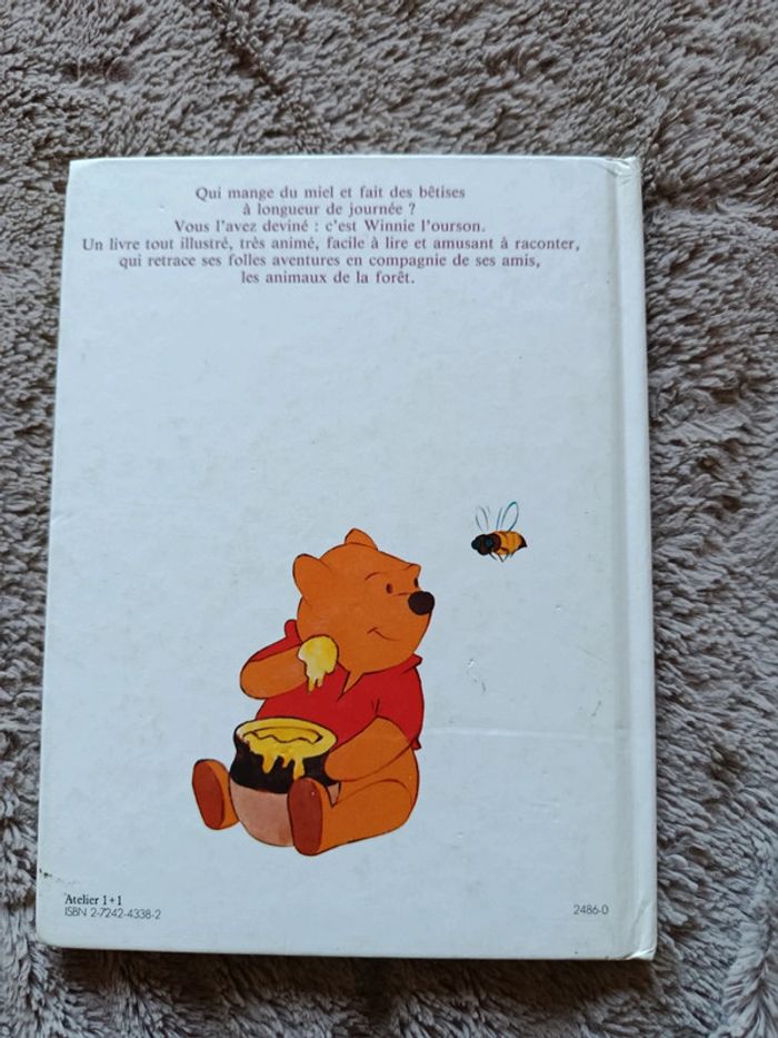 livre grand format Disney Winnie l'Ourson - photo numéro 3