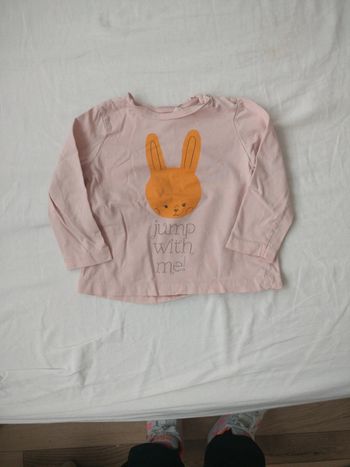 T-shirt fille 18 mois