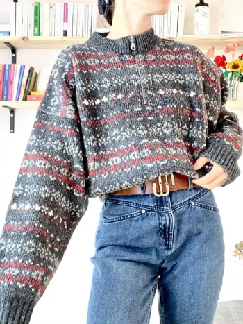 Pull Vintage Gout Culture Pull en taille L - Très bon état