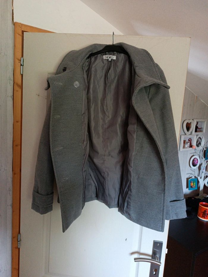 Veste grise newco taille 40 en tbe - photo numéro 6