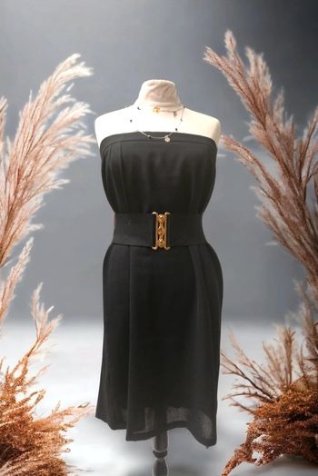 Incroyable jupe /robe vintage ultra glamour fabrication française