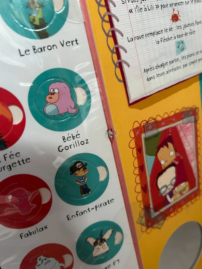 Grand livre de jeux avec plateau: l’île à Lili - photo numéro 5