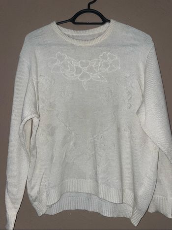 Pull blanc