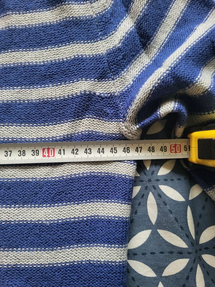 Pull rayé gris et bleu Blancheporte - photo numéro 7