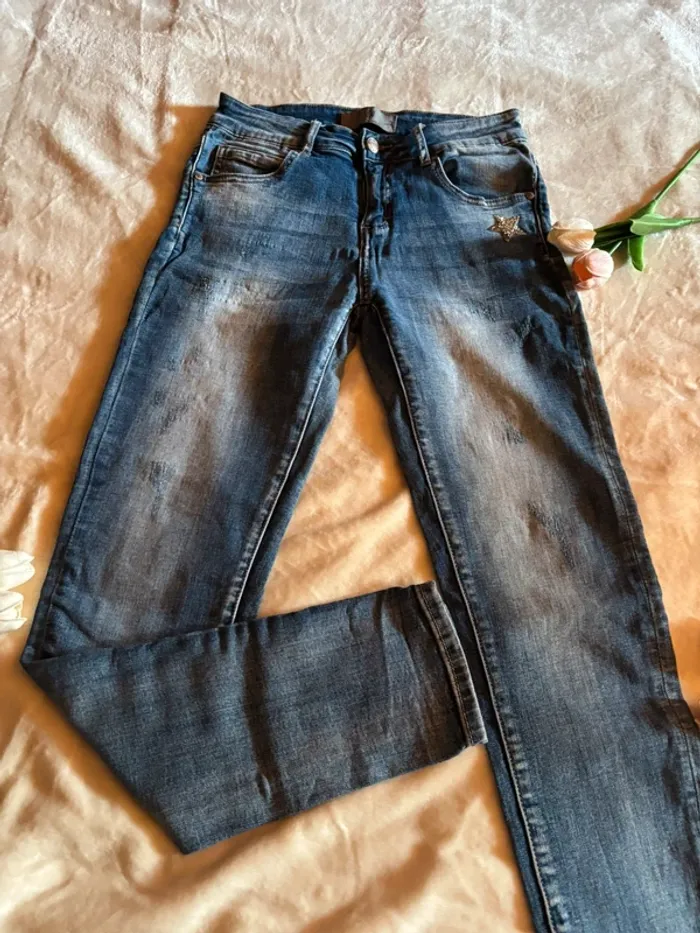 Jean taille basse Itaimaska – Taille S - photo numéro 2