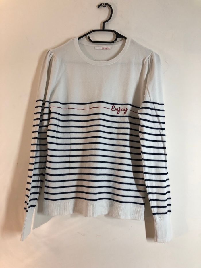 Pull à rayures Camaïeu - photo numéro 2