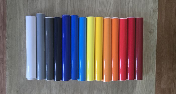 Vinyles adhesif permanent pour machine de découpe cricut, scanncut, silhouette