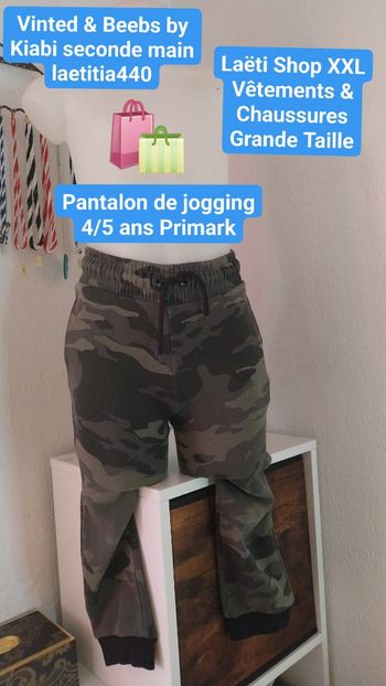 Pantalon de jogging 4/5 ans Primark