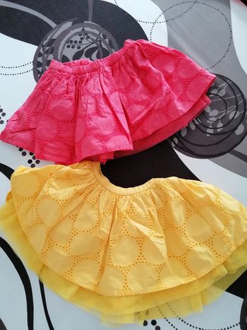 Lot 2 jupes type tutu 3 mois