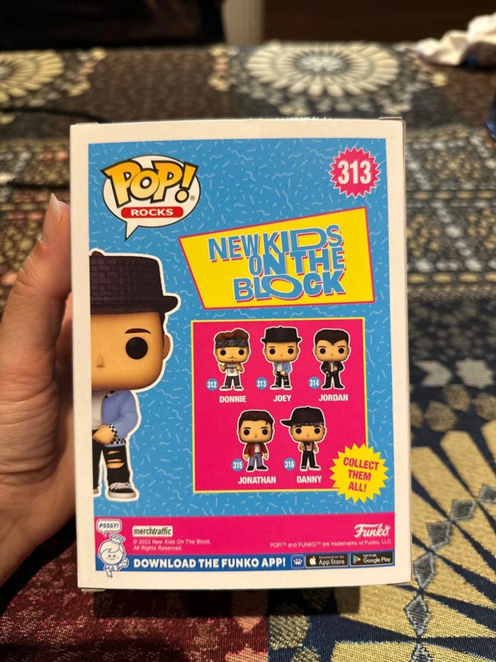 Funko Pop Joey New Kids On The Block - photo numéro 2