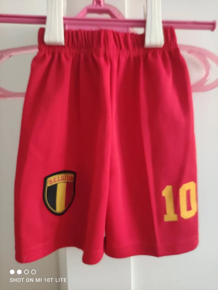 Ensemble sport rouge belgium - photo numéro 3