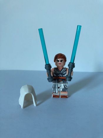 Figurine type lego Jedi Rey. Star Wars