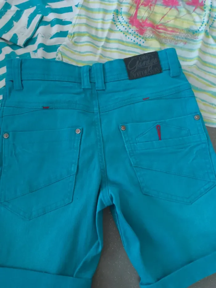 Lot t shirts et shorts - photo numéro 6