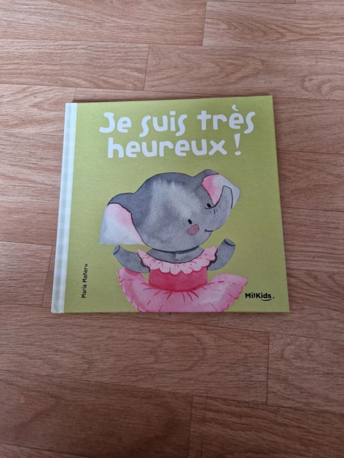 Livre "je suis très heureux"