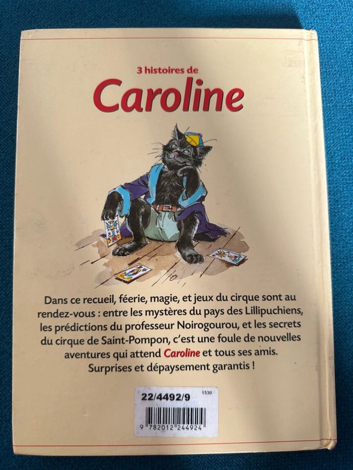 Livre rare recueil 3 histoires de Caroline bd album Pierre Probst (apprenti sorcier magicien) - photo numéro 2