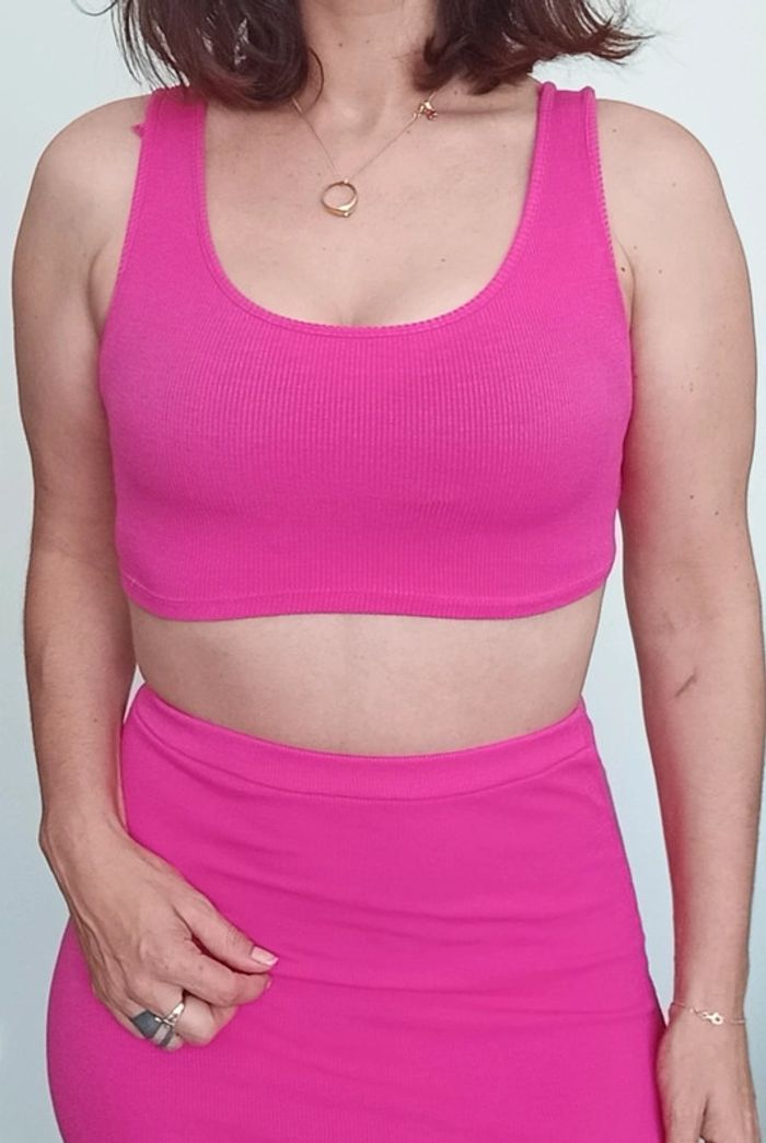 Ensemble Top crop jupe sexy - photo numéro 8