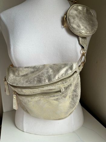 Sac banane bandoulière toile