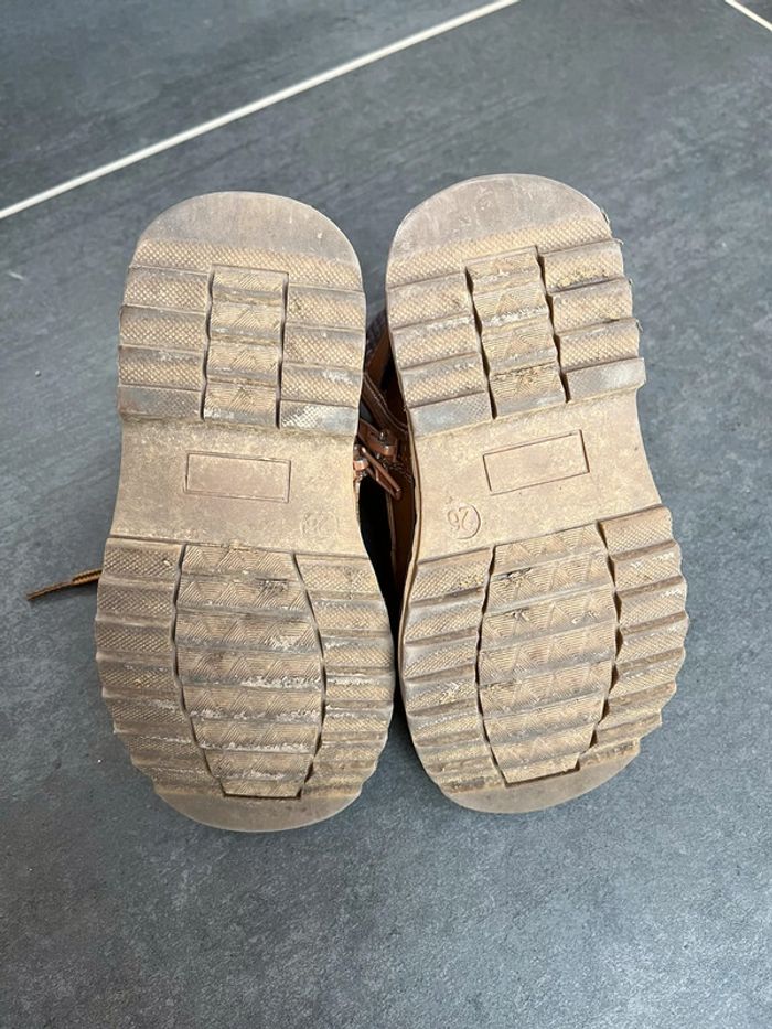 Bottines enfant camel - photo numéro 6