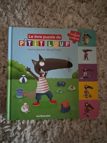 Livre Puzzle Le Loup